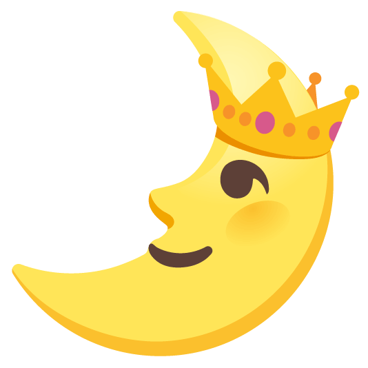 🌛️ + 👑️
