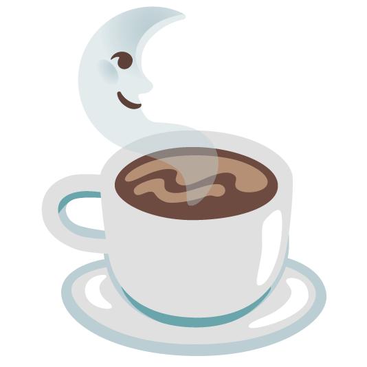 🌜️ + ☕️
