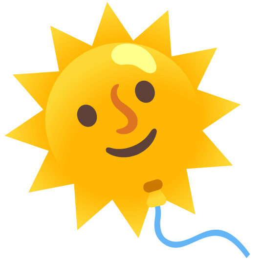 🌞️ + 🎈️