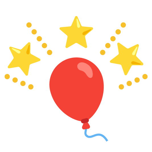 🌟️ + 🎈️