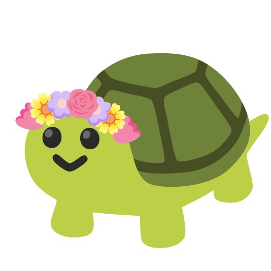 🌷️ + 🐢️