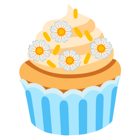 🌼️ + 🧁️