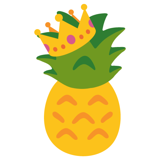 🍍️ + 👑️