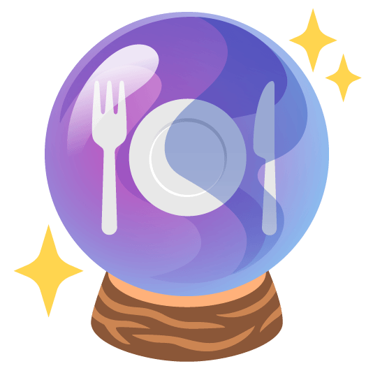 🍽️ + 🔮️