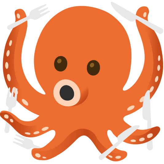 🐙️ + 🍽️