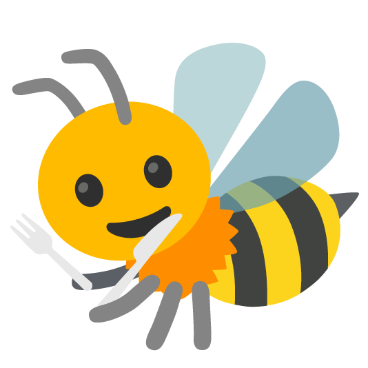🐝️ + 🍽️