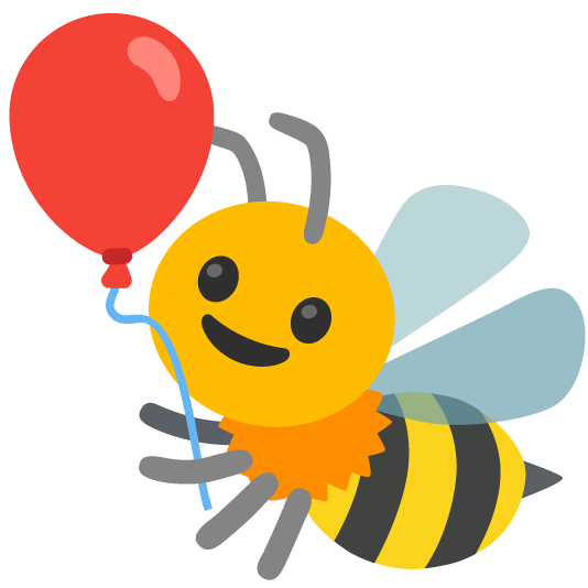 🐝️ + 🎈️