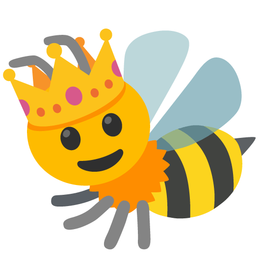 🐝️ + 👑️