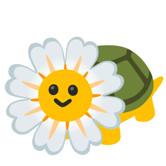 🐢️ + 🌼️