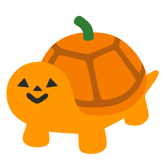 🐢️ + 🎃️