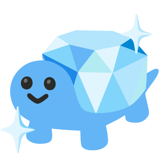 🐢️ + 💎️