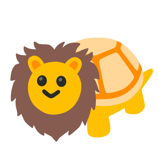 🐢️ + 🦁️