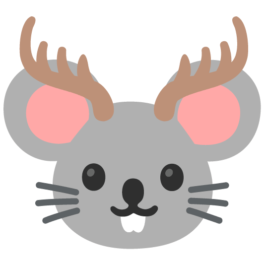 🐭️ + 🦌️