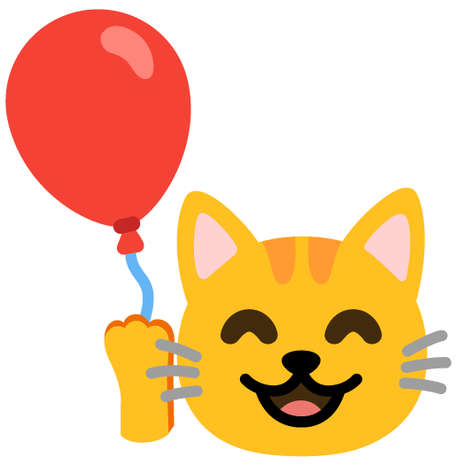 🐱️ + 🎈️