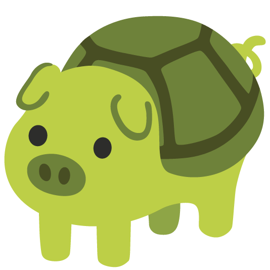 🐷️ + 🐢️