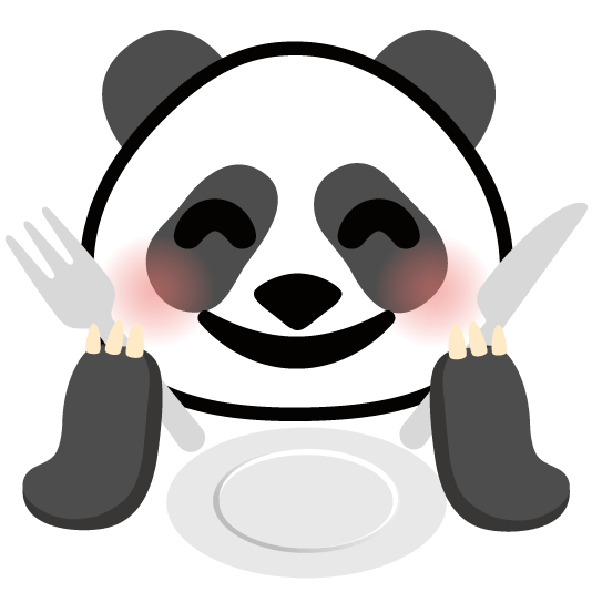 🐼️ + 🍽️