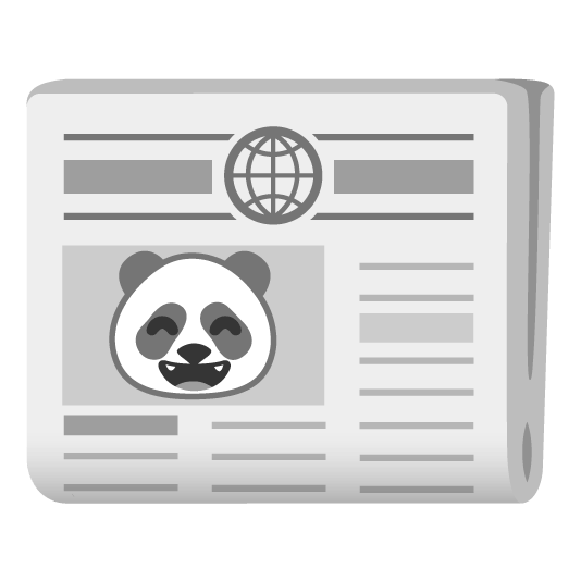 🐼️ + 📰️