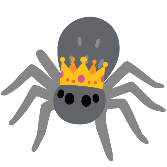 👑️ + 🕷️
