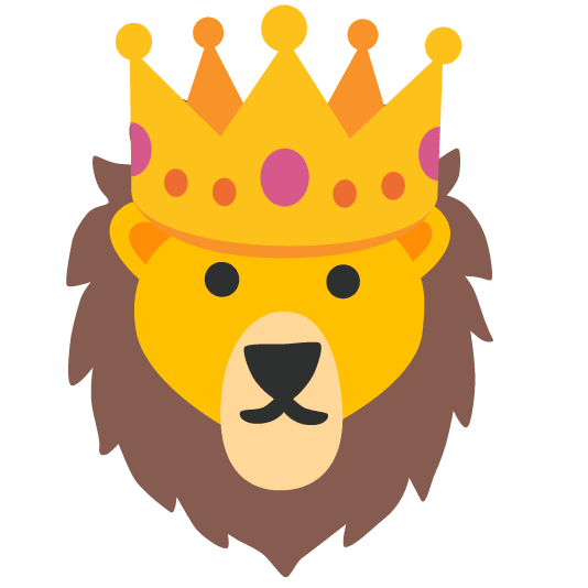 👑️ + 🦁️