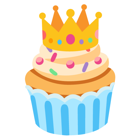 👑️ + 🧁️