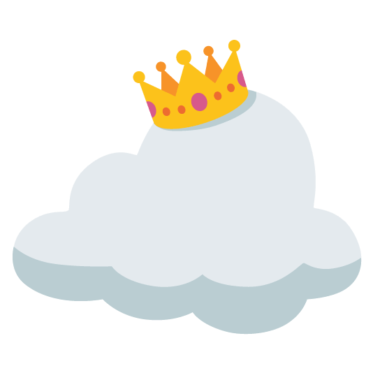 👑️ + ☁️