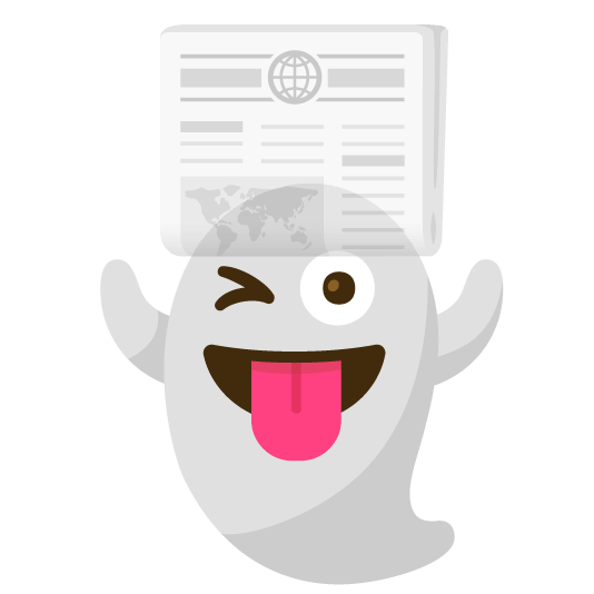 👻️ + 📰️
