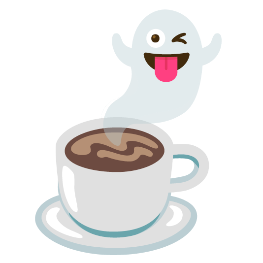 👻️ + ☕️