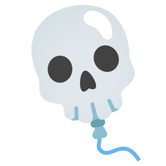 💀️ + 🎈️