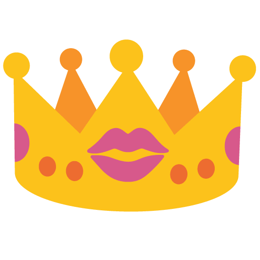 💋️ + 👑️
