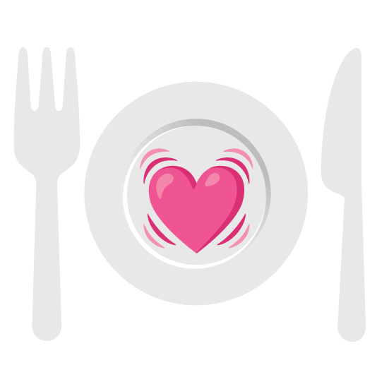 💓️ + 🍽️