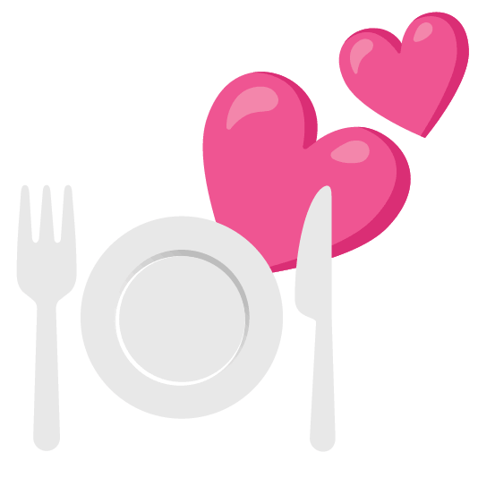 💕️ + 🍽️