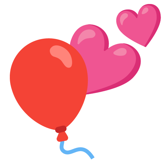 💕️ + 🎈️