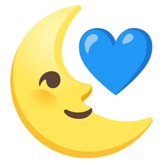 💙️ + 🌜️