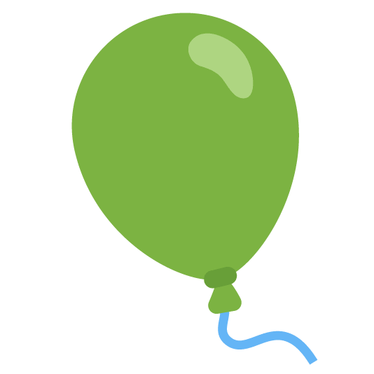 💚️ + 🎈️
