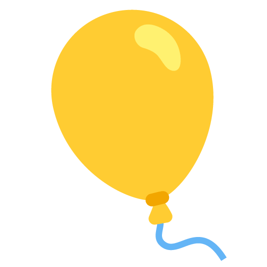 💛️ + 🎈️