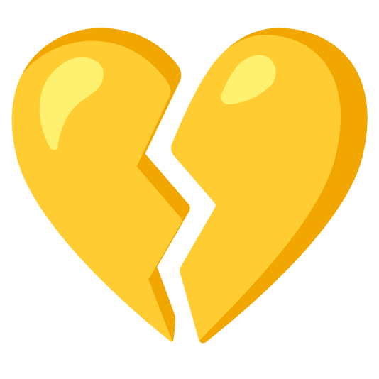 💛️ + 💔️