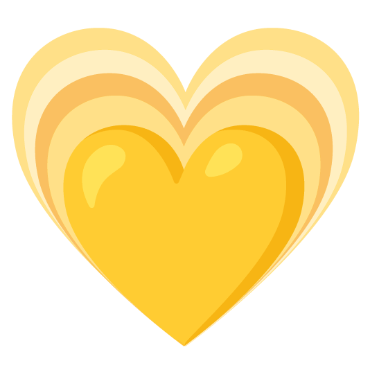 💛️ + 💗️