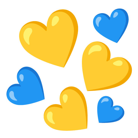 💛️ + 💙️