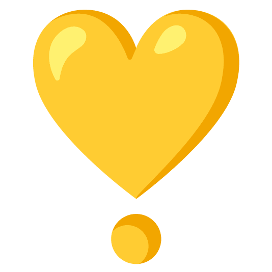 💛️ + ❣️