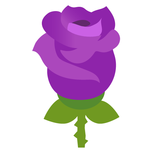 💜️ + 🌹️