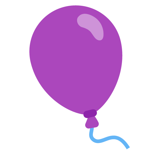 💜️ + 🎈️
