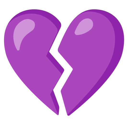 💜️ + 💔️