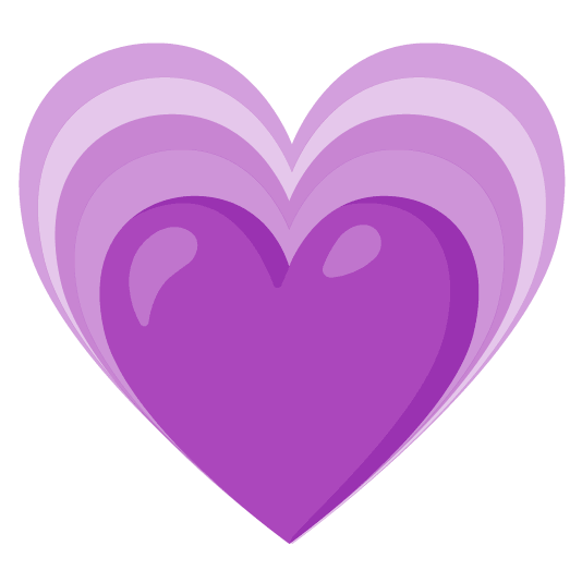 💜️ + 💗️