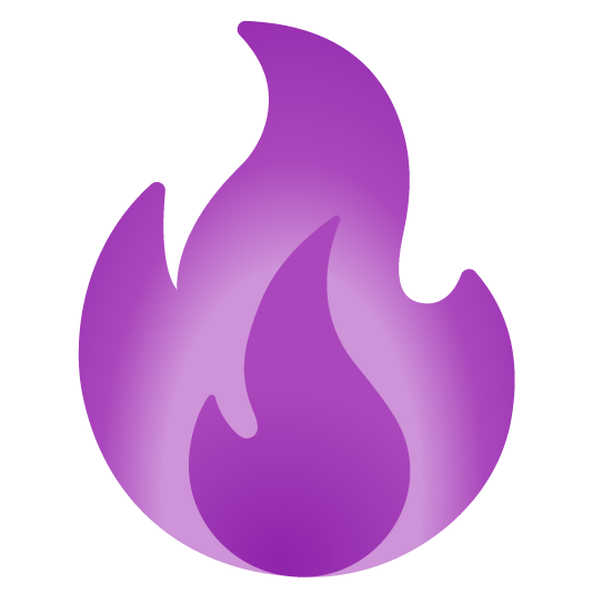 💜️ + 🔥️