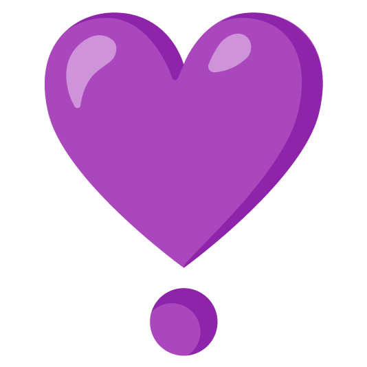 💜️ + ❣️