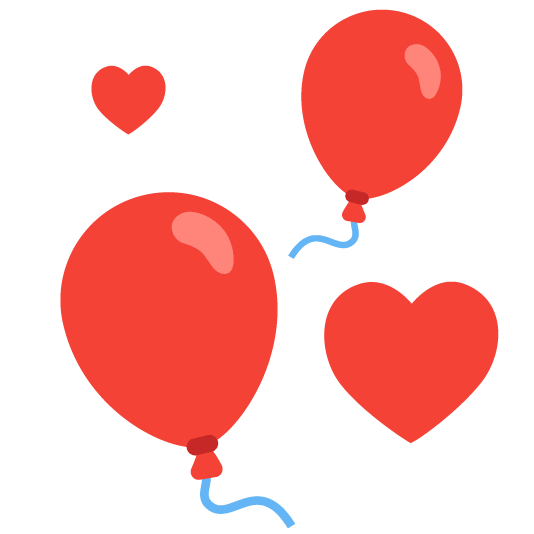 💞️ + 🎈️