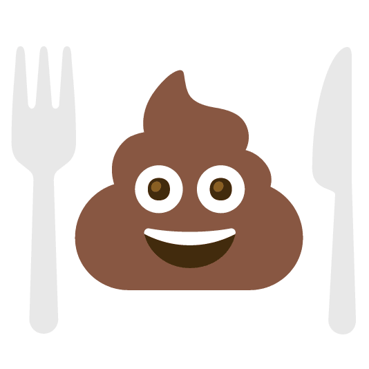 💩️ + 🍽️