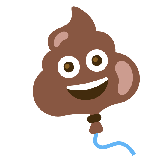 💩️ + 🎈️