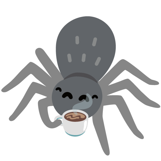 🕷️ + ☕️