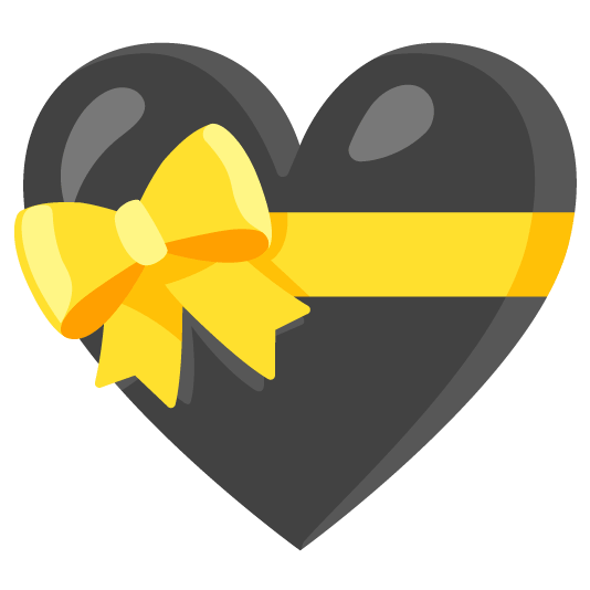 🖤️ + 💝️